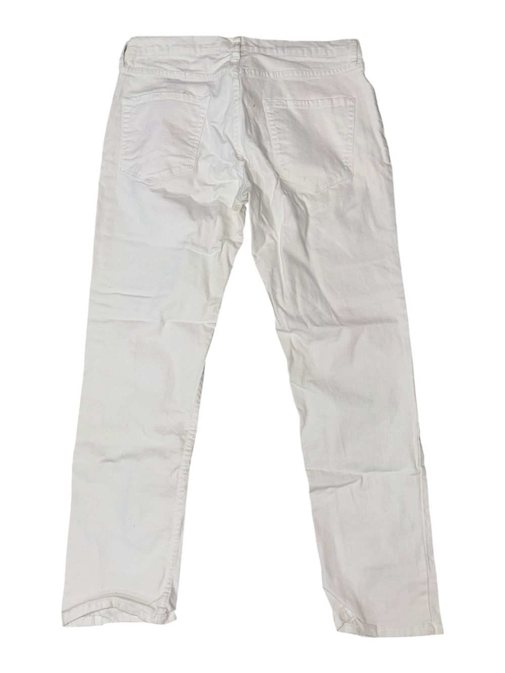 Men's White Skinny Jeans - Picture 2 of 3
